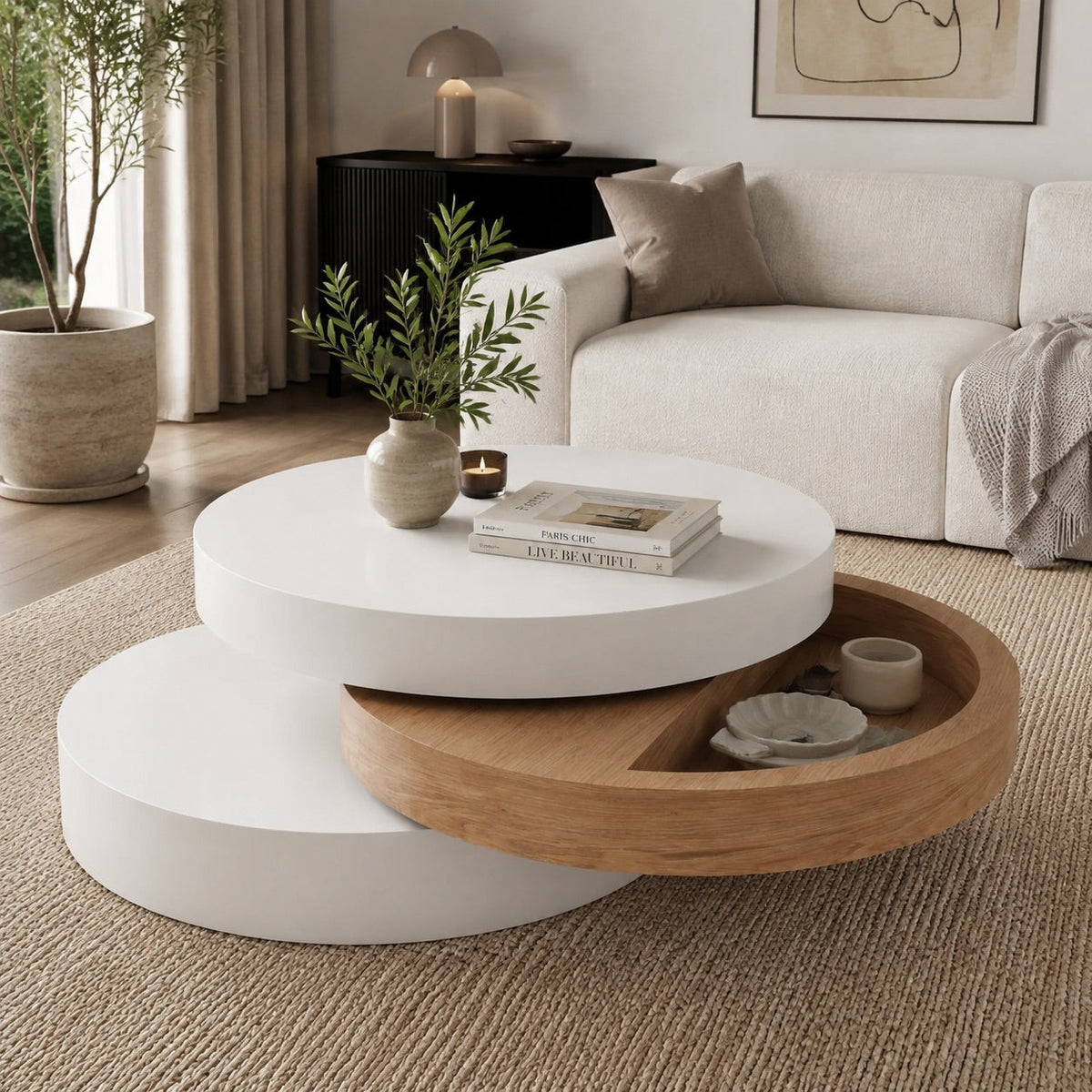 Table Basse en Bois Image